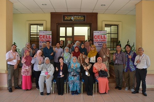 001 150819 CELL CULTURE 3D SPHEROID TRANSFECTION WORKSHOP 2019 SEMINAR HANDS ON