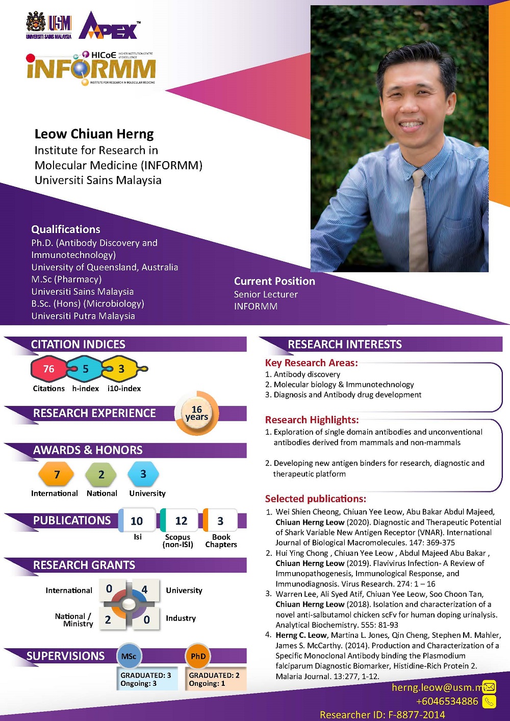 New infografik template 2020 Herng